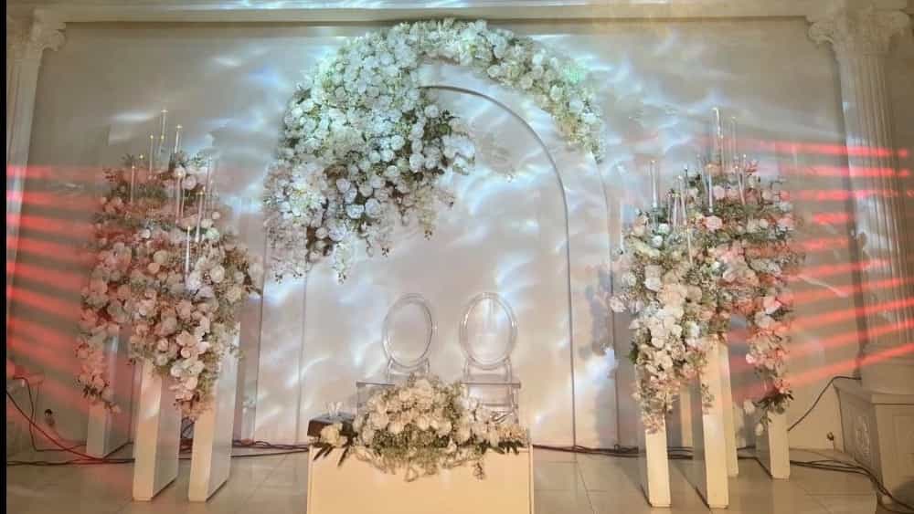 Küçüksefahan'daki Qasr Ariyai'nin lüks ve güzel düğün salonu