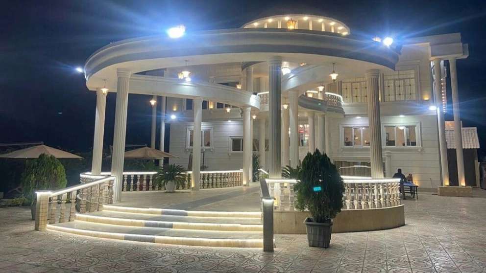 قاعة وقاعة الزواج في قصر آريا